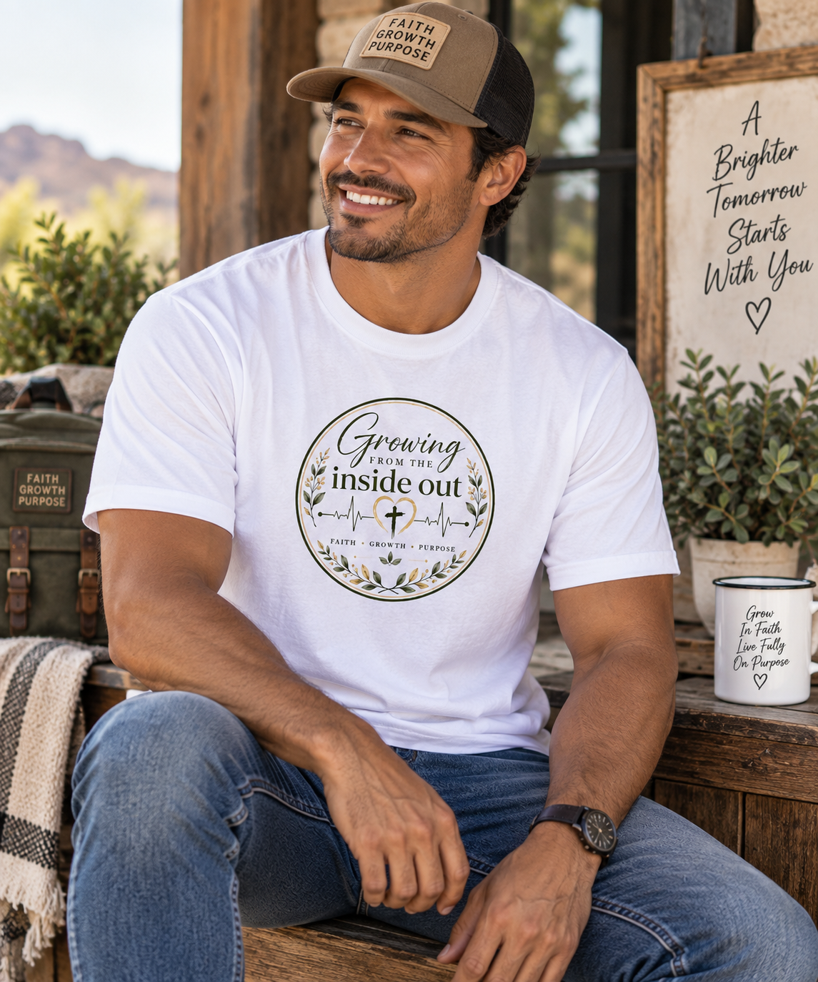 Signature Unisex Growing From The Inside Out T-Shirt