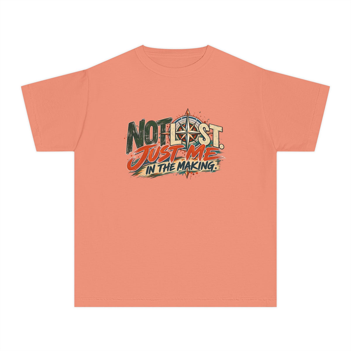 Not Lost, Just Me in the Making | Inspirational Youth Graphic Tee