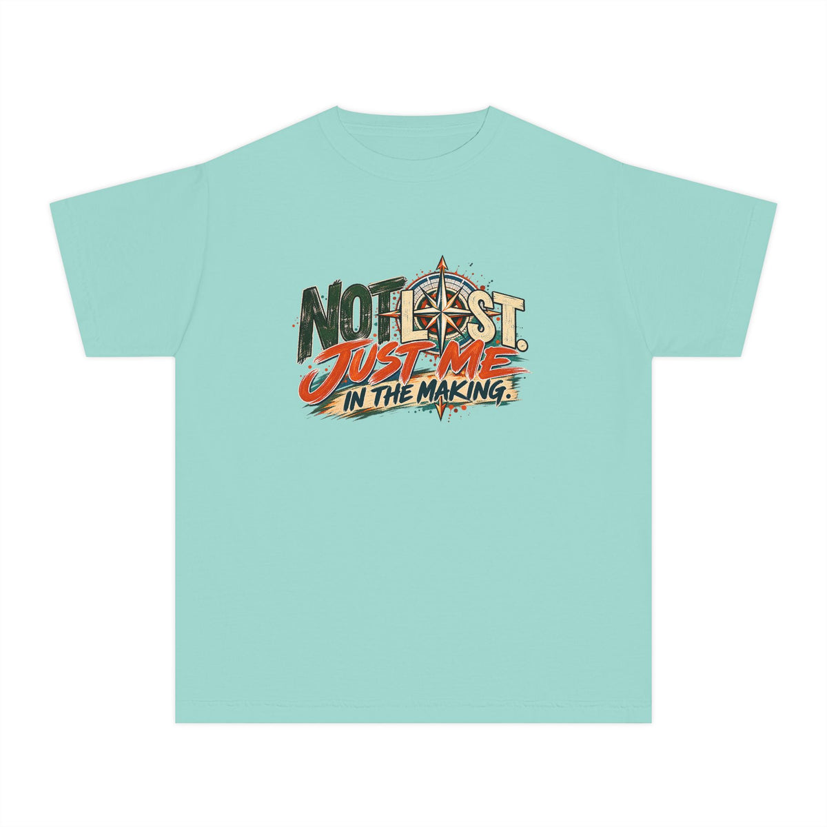 Not Lost, Just Me in the Making | Inspirational Youth Graphic Tee