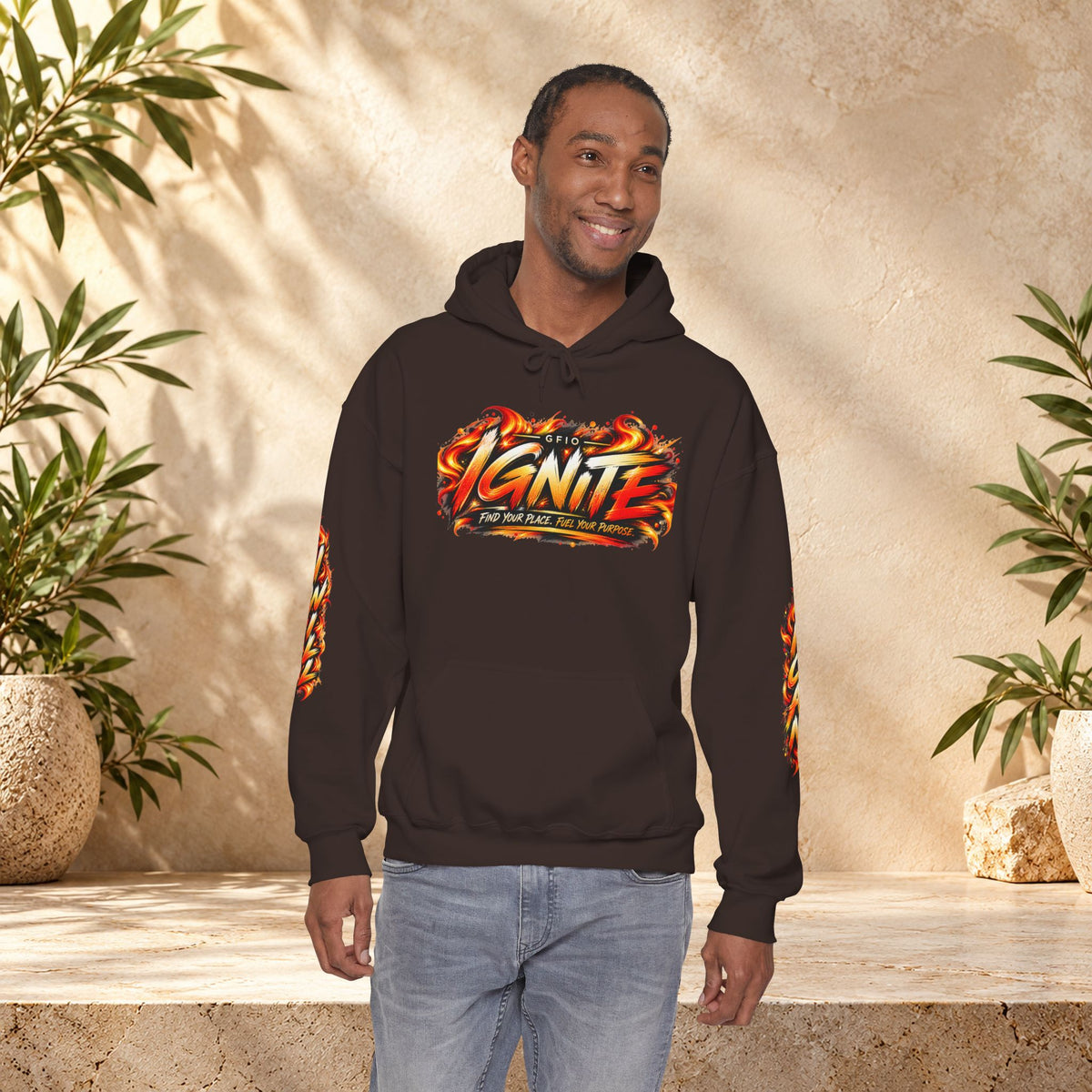 IGNITE | I Can. I Will. Unisex Graphic Hoodie