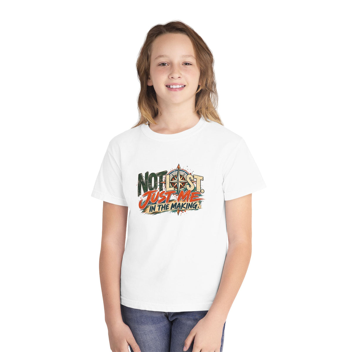 Not Lost, Just Me in the Making | Inspirational Youth Graphic Tee