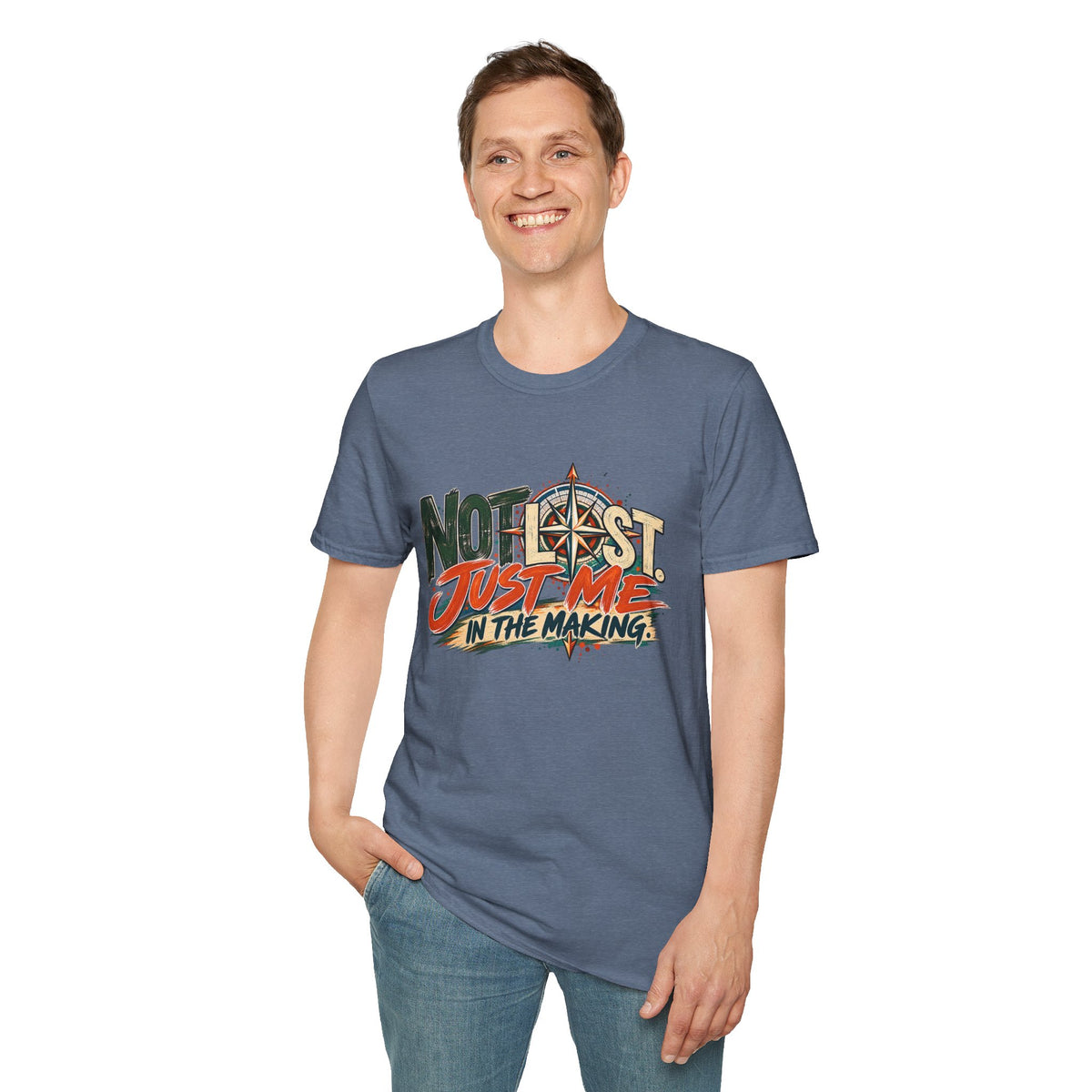 Not Lost, Just Me in the Making | Inspirational Unisex Graphic Tee