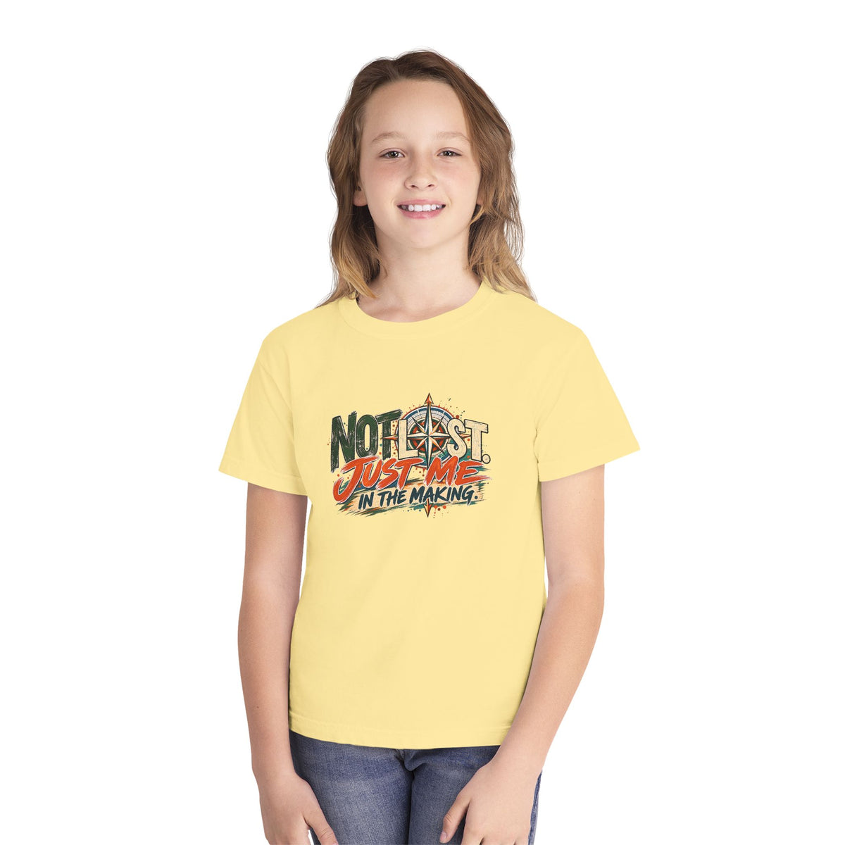 Not Lost, Just Me in the Making | Inspirational Youth Graphic Tee