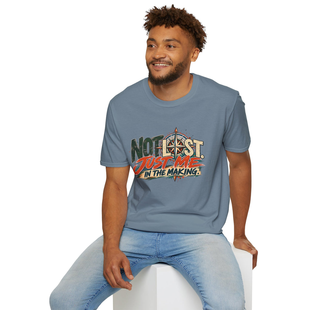 Not Lost, Just Me in the Making | Inspirational Unisex Graphic Tee