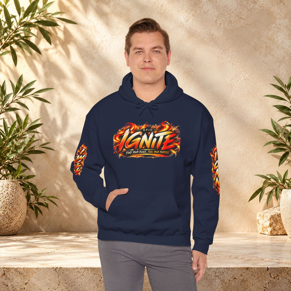 IGNITE | I Can. I Will. Unisex Graphic Hoodie