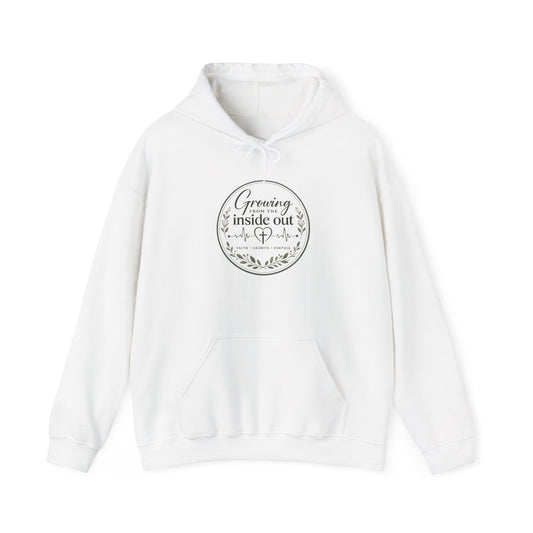 Growing From The Inside Out Hoodie | Christian Hoodie | Faith Inspired Sweatshirt | Botanical Apparel