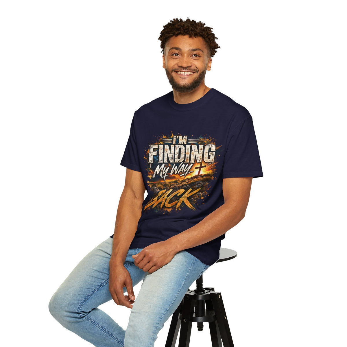 Finding My Way Back I Men's Christian Graphic Tee