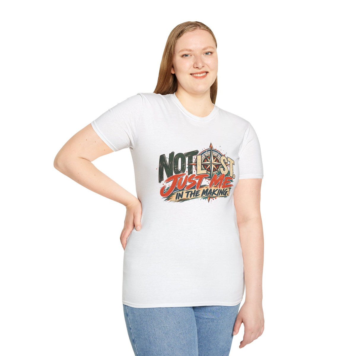 Not Lost, Just Me in the Making | Inspirational Unisex Graphic Tee