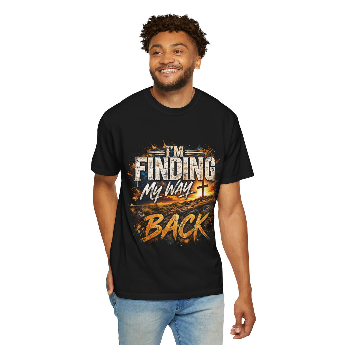 Finding My Way Back I Men's Christian Graphic Tee