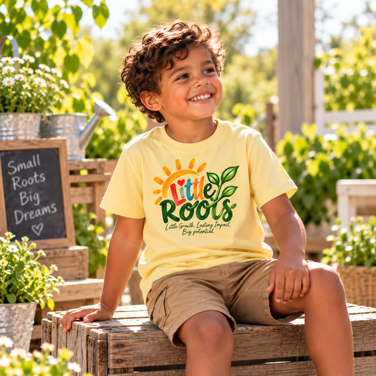 Little Roots™ “Big Potential” Youth Tee