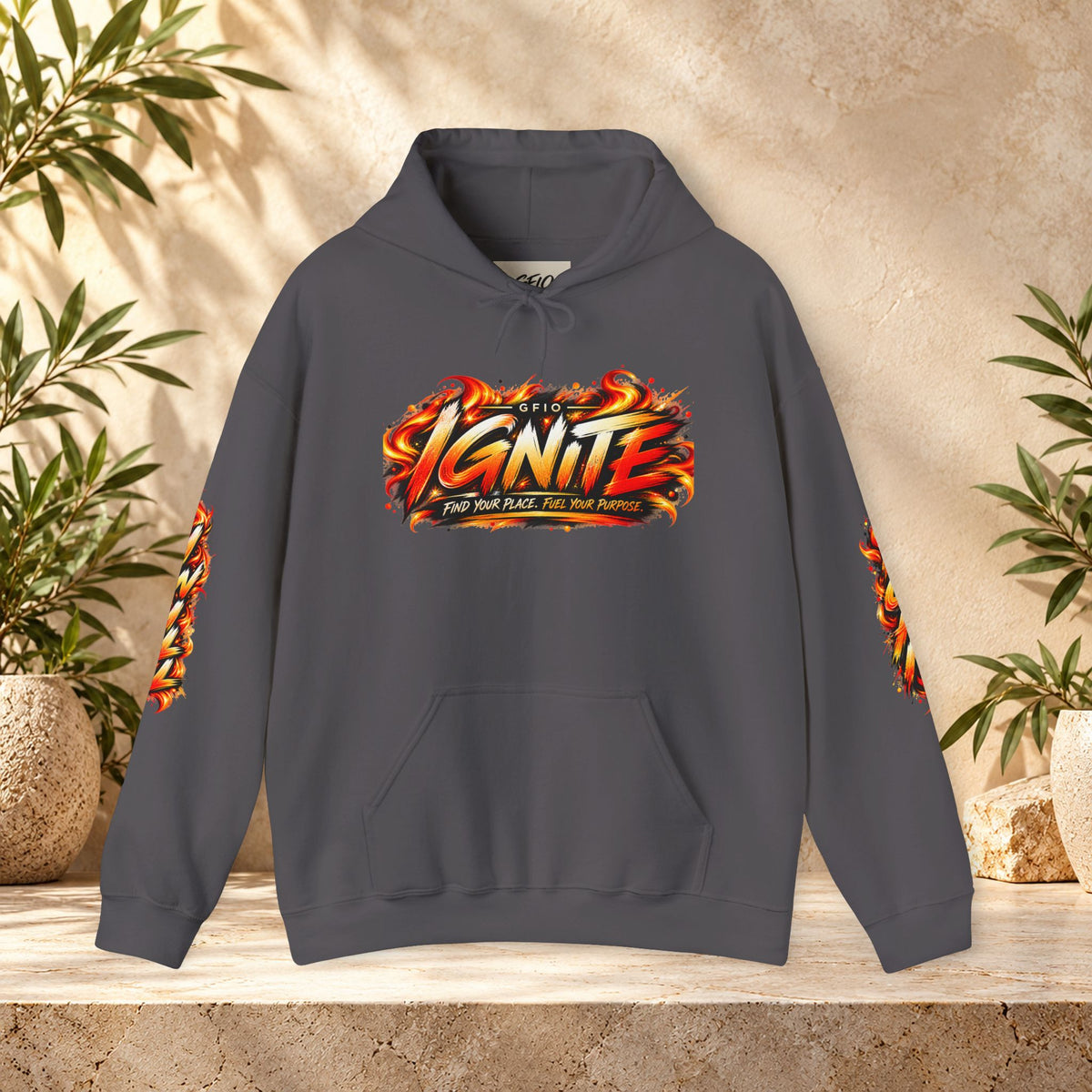 IGNITE | I Can. I Will. Unisex Graphic Hoodie