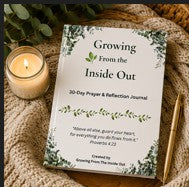 Botanical Prayer Journal | 30-Day Christian Reflection (Digital Download)