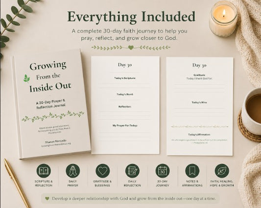 Minimalist 30-Day Prayer & Reflection Journal