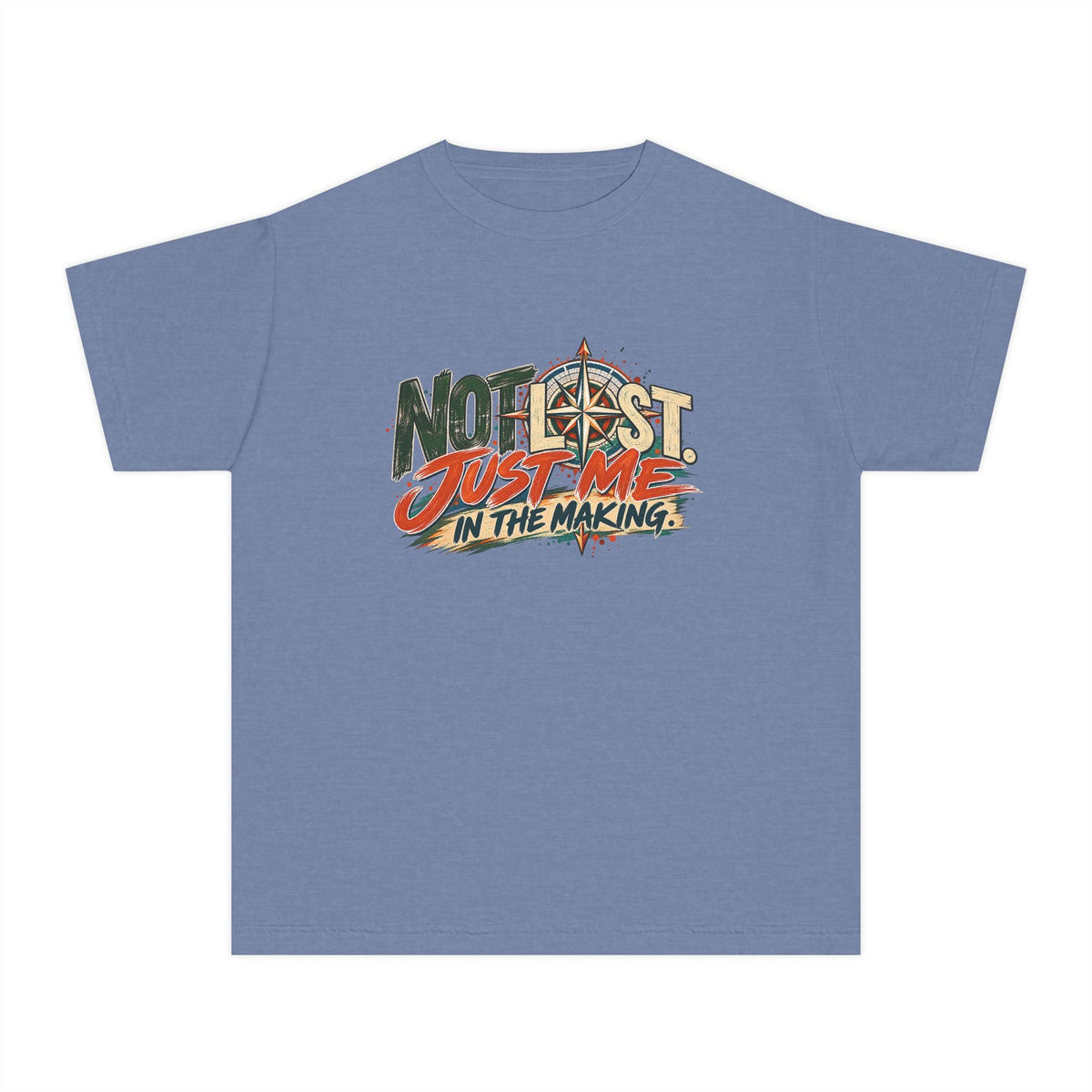 Not Lost, Just Me in the Making | Inspirational Youth Graphic Tee