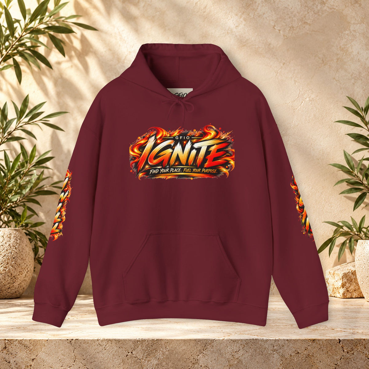 IGNITE | I Can. I Will. Unisex Graphic Hoodie
