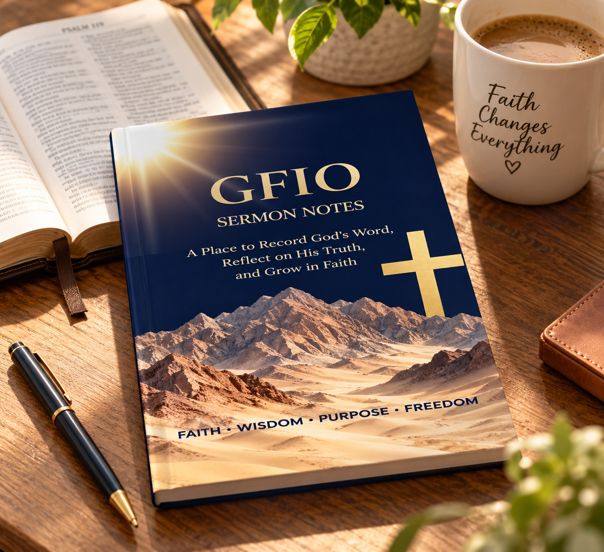 GFIO FORGE | MEN’S SERMON NOTES JOURNAL
