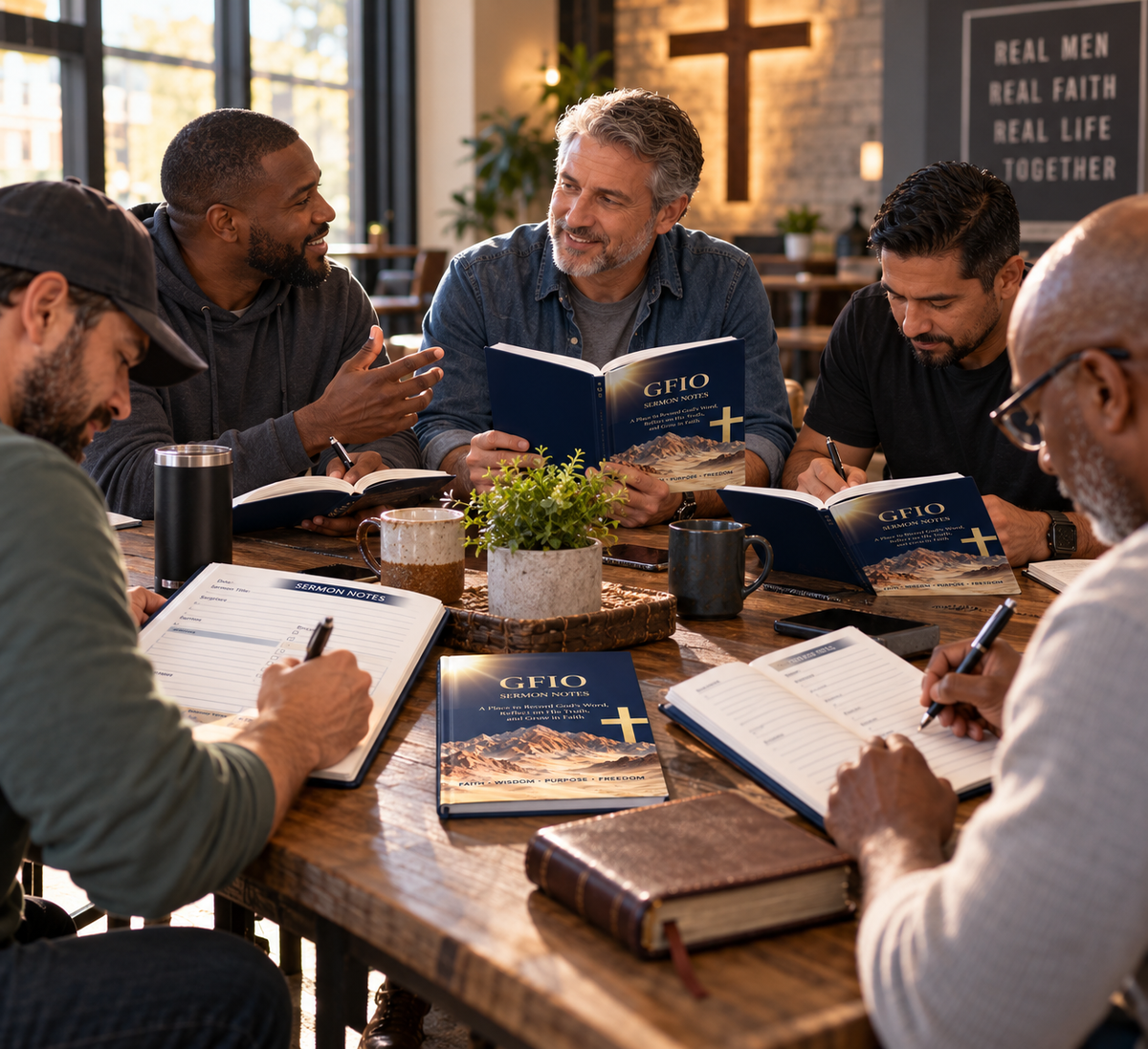 GFIO FORGE | MEN’S SERMON NOTES JOURNAL