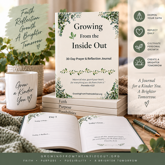 Botanical 30-Day Prayer & Reflection Journal
