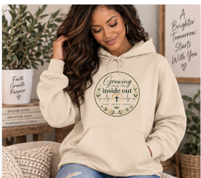 Signature Growing From The Inside Out Hoodie