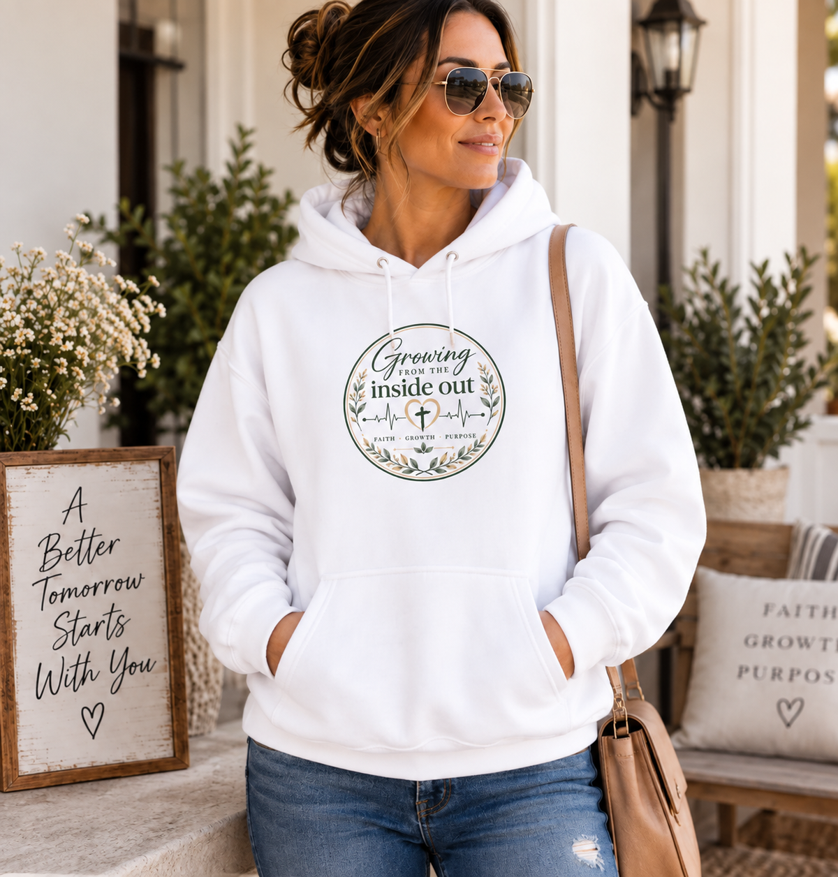 Signature Growing From The Inside Out Hoodie