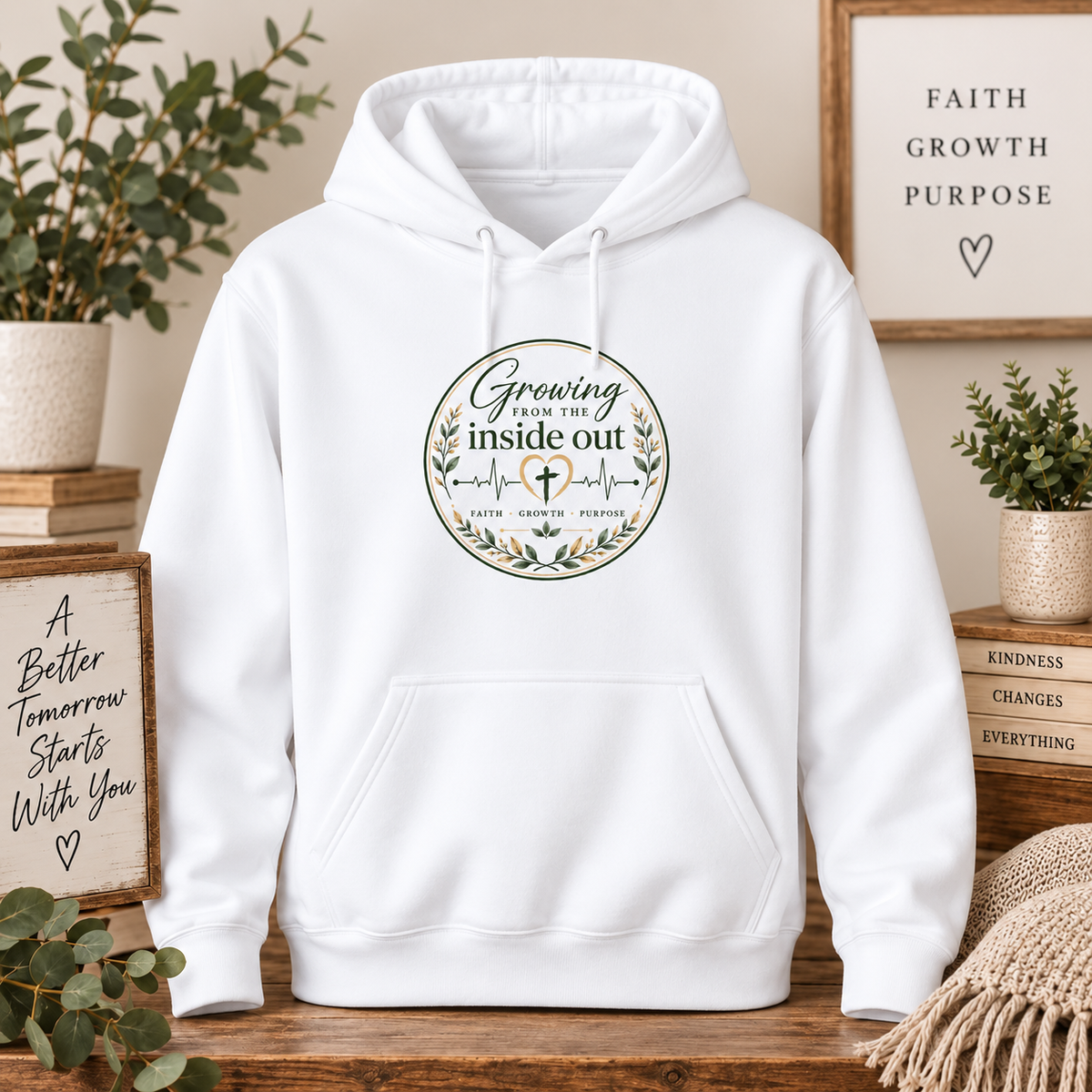 Signature Growing From The Inside Out Hoodie