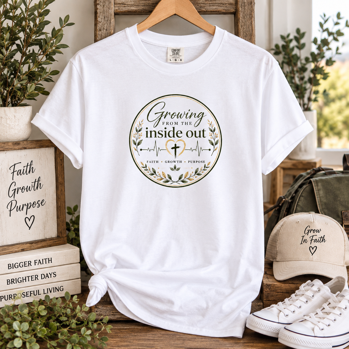 Signature Unisex Growing From The Inside Out T-Shirt